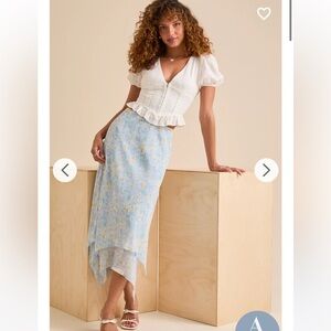 New with tags Altar’d State Winona Floral Midi Skirt
